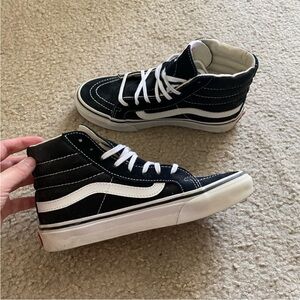 Vans sk8 hi size 5.5 womens